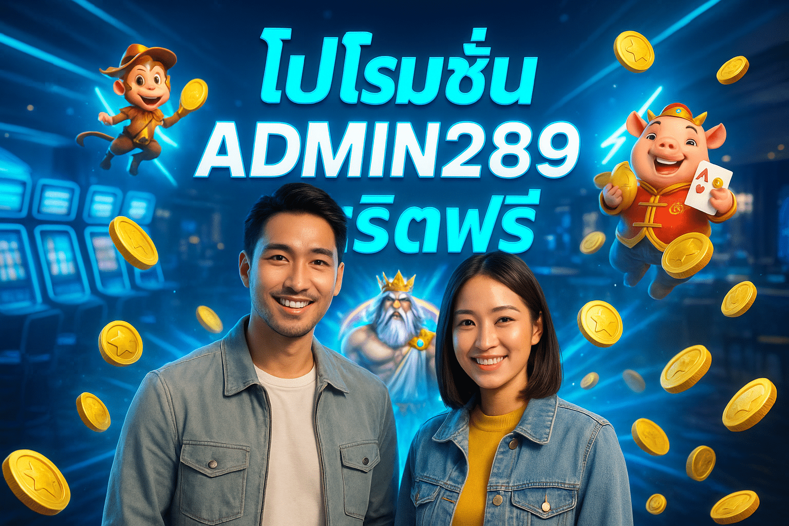 โปรโมชั่น ADMIN289 เครดิตฟรี