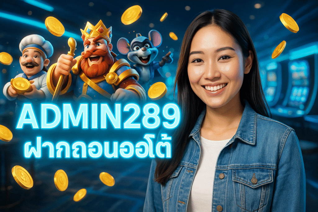 ADMIN289 ฝากถอนออโต้