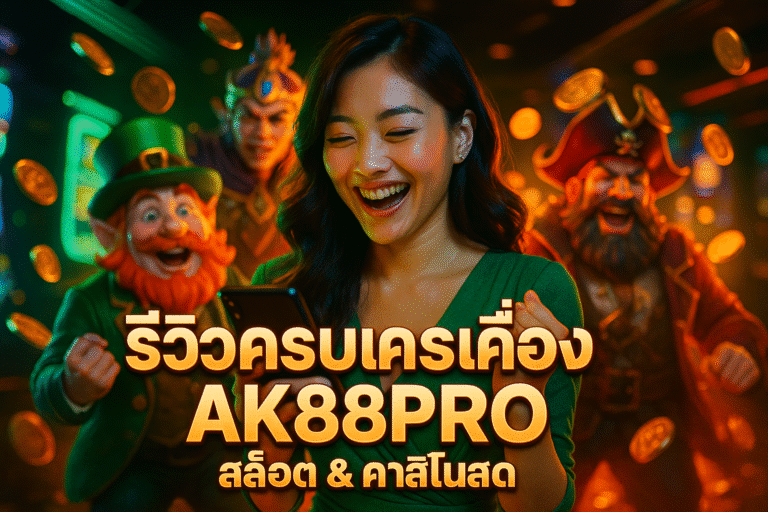 Meta Title: รีวิวครบเครื่อง AK88PRO สล็อต & คาสิโนสด